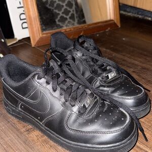 Black Air Force 1s